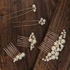 Party Haircomb Handmade Hair Ornaments Pearl Hairpin Comb Bridal Headpiece Hairwear Bride Barrette