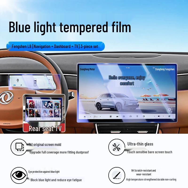 Защитная пленка для экрана навигации Dongfeng Fengshen L8