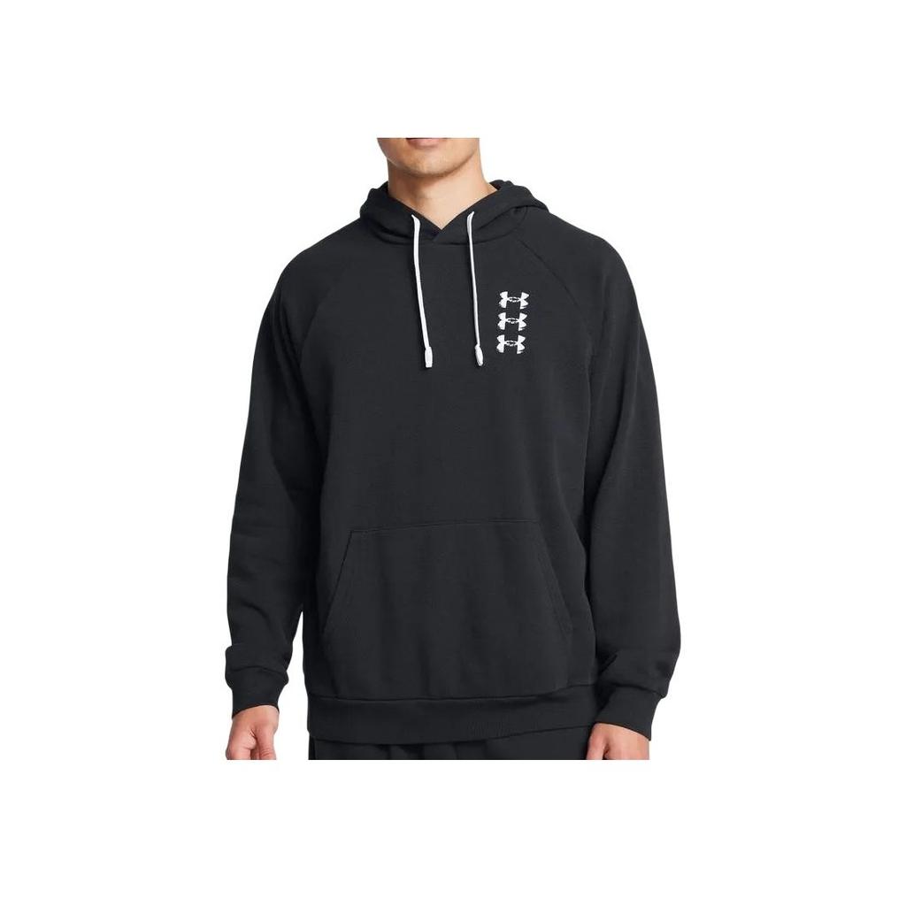 Under Armour Rival Fleece Training Hoodie Men Hoodies Black 1389427-001