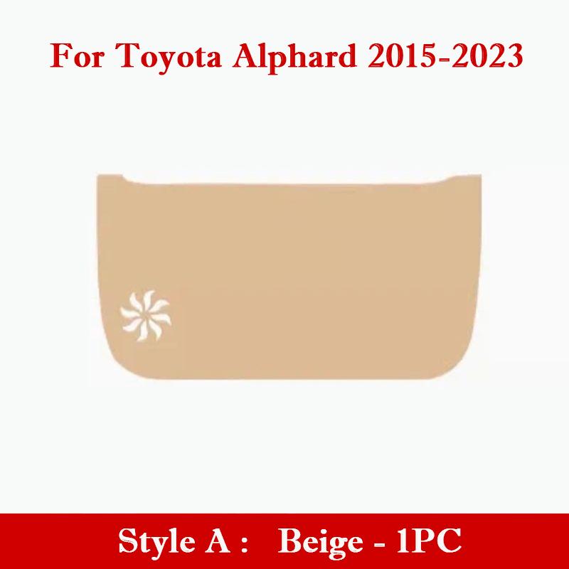 Для Toyota Vellfire Alphard 2015-2026 Накладка на дверь багажника от пинков Защитная наклейка на заднюю дверь от царапин Коврик в багажник Салон автомобиля