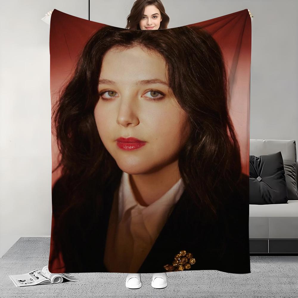 Pop Singer Lucy Dacus Blanket Design Lightweight For Dorms, Naps, Living Room, Office,Sofa,All-Season
