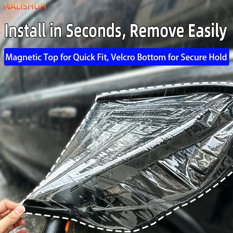 Universal Electric Vehicle Charger Port Rainproof Dustproof Cover Outdoor Protection Covers for Sedan SUV Car Accessories PVC