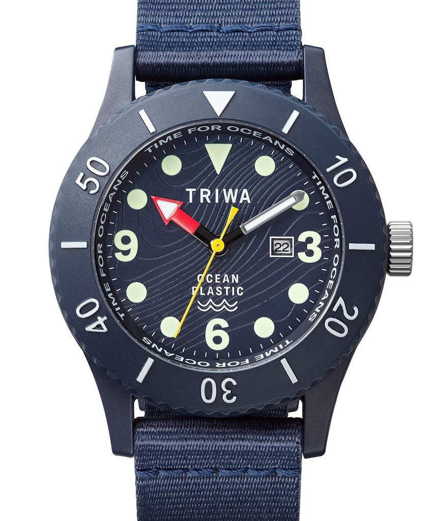 TRIWA И Время для Океанов Submariner Глубокий Синий Мужские Женские Часы, TFO202-CL150712 [Официальный Импорт]