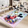 Minnie Mouse Flowers Carpet For Playroom Bedroom Living Room Sofa Home Decorkids Game Area Rug Nonslip Floor Mat