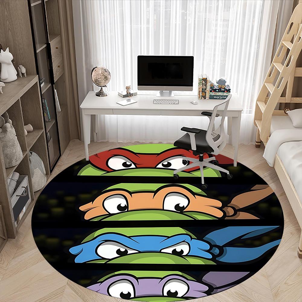 1pc TurtlesChair Carpet for Office, Non-slip, Soft and Durable Office Rug for Interior Decoration, Perfect for Office yy250925158