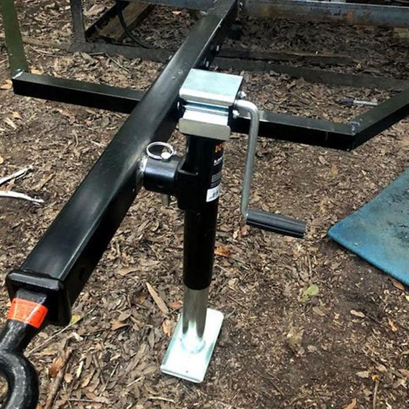 Домкраты для прицепов RV 2000/5000 фунтов 10/15 дюймов с верхним ветром, вертикальный, регулируемая высота, подставка для подъема и опускания, опорная ножка