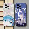 Чехол Rem R-Re Anime Z-Zero для iPhone 17 Air 16 Pro Max 16e 15 Plus 14 13 12 11 Защитная крышка для задней панели
