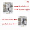 Bluetooth Audio Receiver Board with USB TF Card Slot Decoding Playback Preamp Output A7-004 5V 2.1 Wireless Stereo Music Module