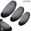 Солнцезащитные черные чехлы для подушек с функцией сохранения тепла, водонепроницаемые чехлы для сидений, гибкие чехлы для седла, универсальные чехлы для сидений мотоциклов