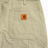 B11 Стиранные брюки художника из утиной ткани Коричневые 32 [Carhartt]