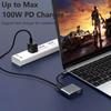 Хаб USB Type-c 3 в 1 Разветвитель USB C на HDMI-совместимый ХАБ Type-c на HDMI-совместимый USB3.0 Док-станция Для конвертера Macbook Air