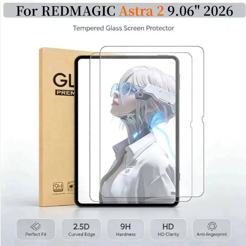 Защитное стекло для экрана планшета Nubia REDMAGIC Astra 2 9.06" 2026 года, прозрачная защитная пленка для Nubia REDMAGIC Astra2