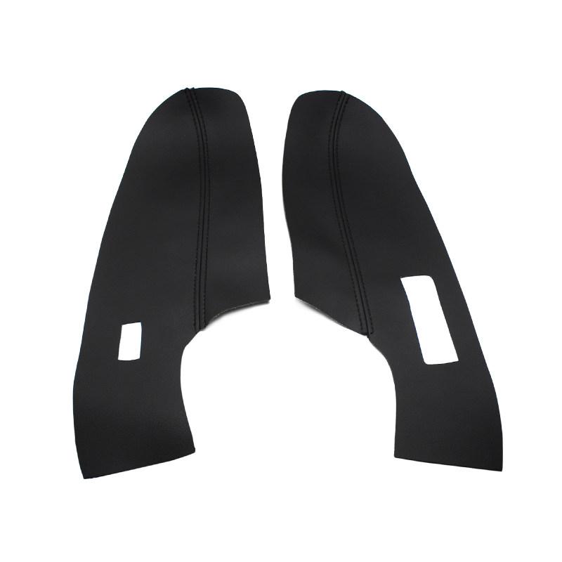 Кожаная дверная панель только для хэтчбека, чехол для VW Polo 2011, 2012, 2013, 2014, 2015, 2016, внутренняя дверь, подлокотник, панель, наклейка, отделка