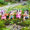 4Pcs music pigs Pig Ornaments Cute Pig Pig Sculpture Exquisite Pig Statue  Home