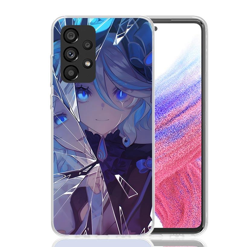 Genshin Impact Furina Phone Case for Samsung Galaxy A17 A16 A15 A14 A13 A57 A56 A55 A54 A53 A37 A36 A35 A34 A33 A26 A25 A24 A23