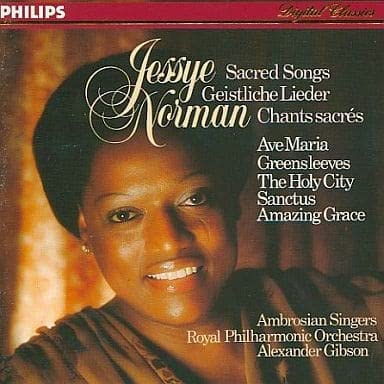 CD SOPRANO COLLECTION Sacred Songs Jessy Norman Rpo PHCP1164 Japan ObiClassical Used