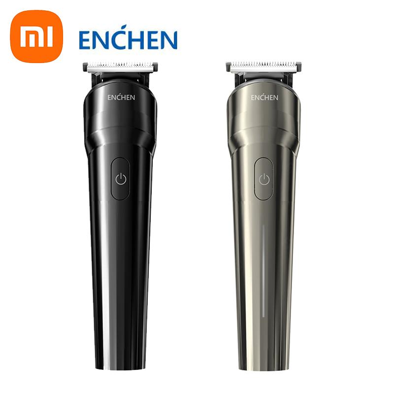 Xiaomi Машинка для стрижки волос ENCHEN BEARDO Многофункциональный триммер для тела и лица Бритва для бороды Конструкция с блокировкой безопасности 4 насадки Зарядка Type-C