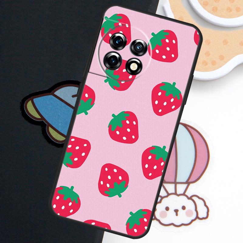 Lucky Butterfly Sky Cute Cowhide Case For OnePlus Nord CE 5 3 4 Lite N20 N30 OnePlus 15R 10T 12R 13R 15 13 12 11 10 Pro Cover