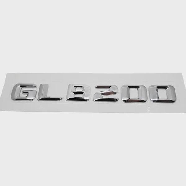 Наклейка на багажник автомобиля ABS с буквой, эмблема для GLB180 GLB200 GLB220 GLB250 GLB260 GLB300 GLB350 GLB400 GLB450