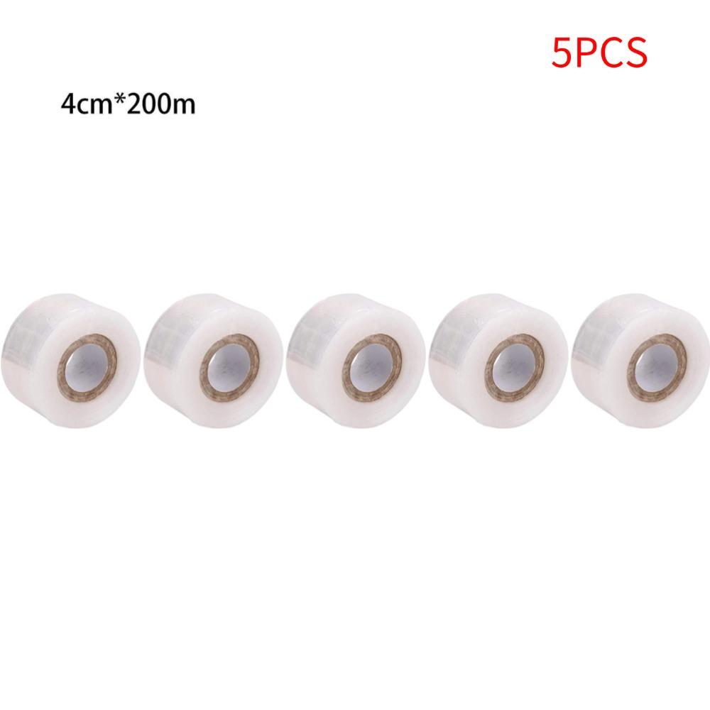 Nursery Grafting Tape Roll Stretchable Self-Adhesive Transparent Grafting Garden Plant Pruning Degradable Tape for Grafting