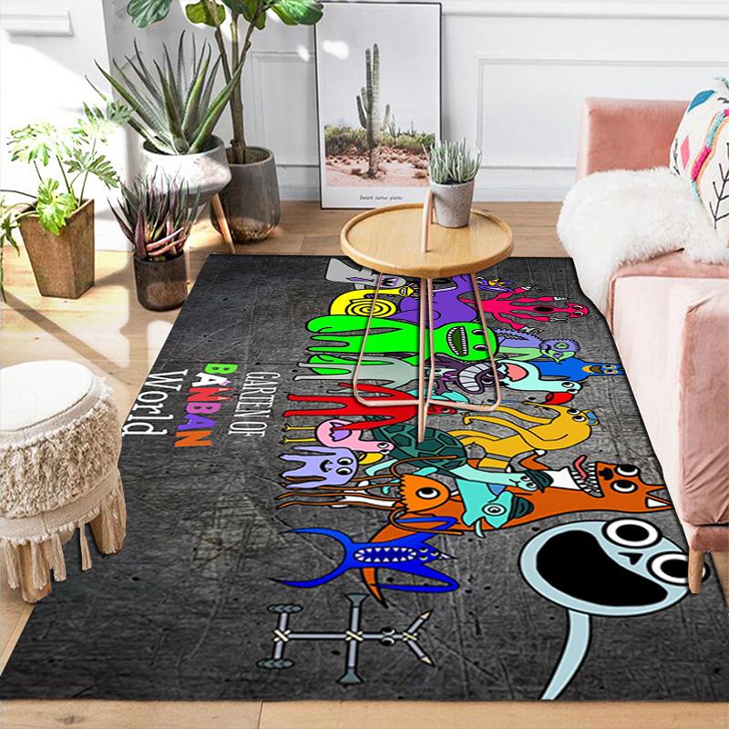 Garten of Banban Cartoon Set Rug Floor Mat for Living Room or Bedroom Soft and Comfortable Carpet a Gift for Birthday and Holiday.ZFF0913130