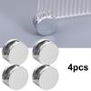 4pcs Fixed Fitting Glass Mirror Clamp Holder Glass Clip Glass Shelf Support Furniture Hardware