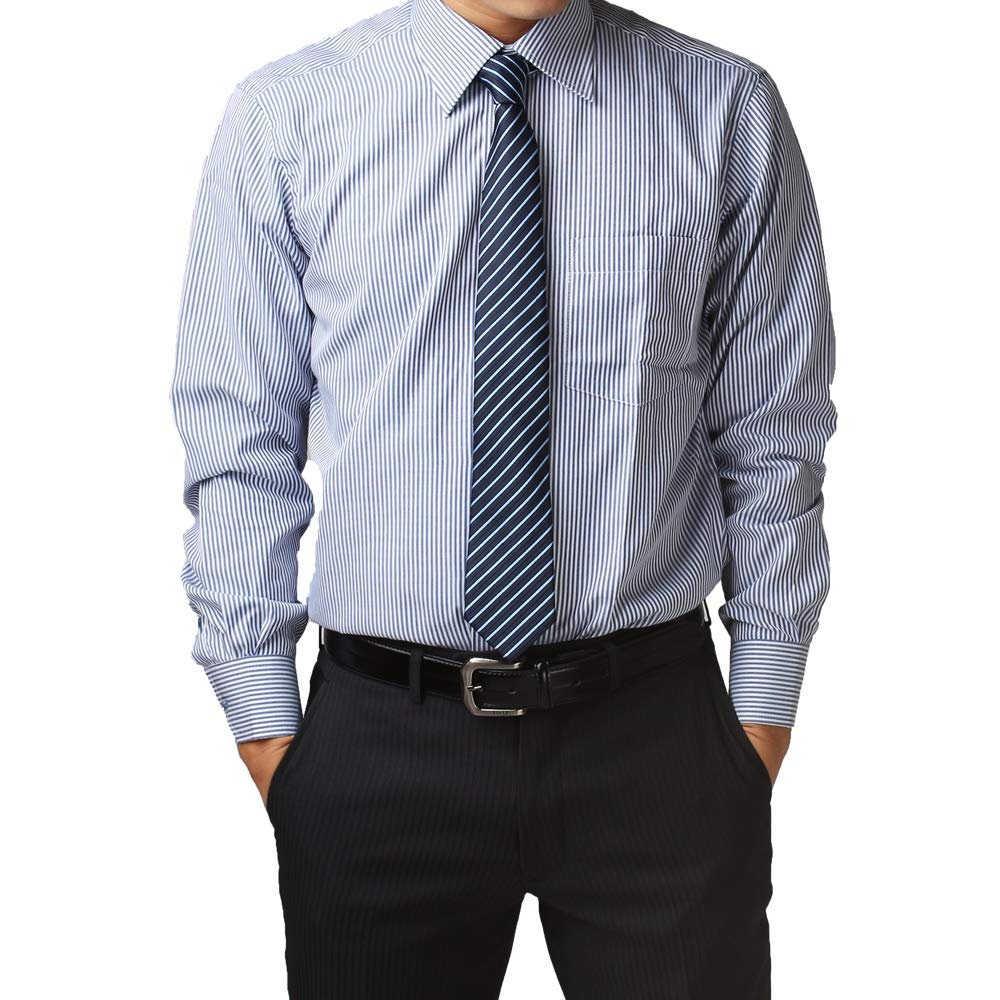 atelier365 Business Gift Necktie - Plain/Check Pattern Design, Washable Polyester, Approx. 7cm Blade Width