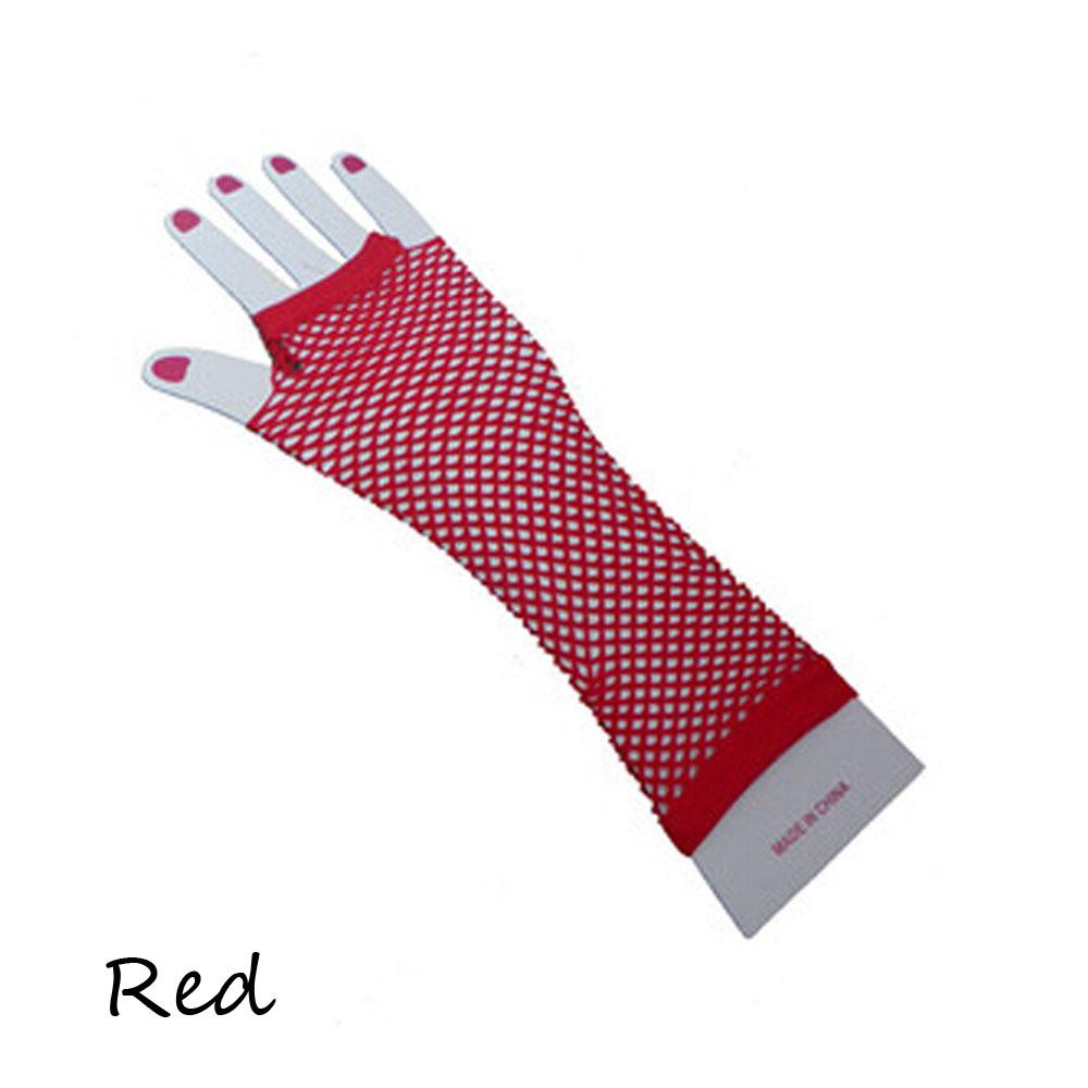 Женские сексуальные панк сетчатые перчатки варежки варежки без пальцев