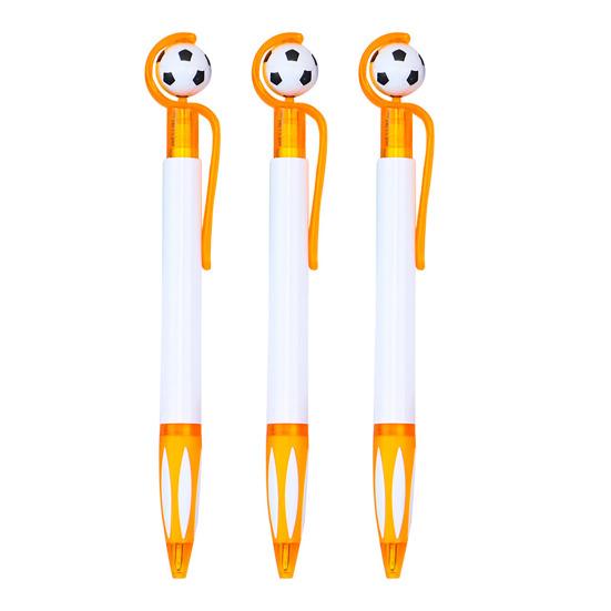 5 Pcs Soccer Rollerball Pens 0.5mm Black Ink Retractable Ballpoint Pens Football Gel Ink Pens for Sports Party Favors Kids Birthday Gifts