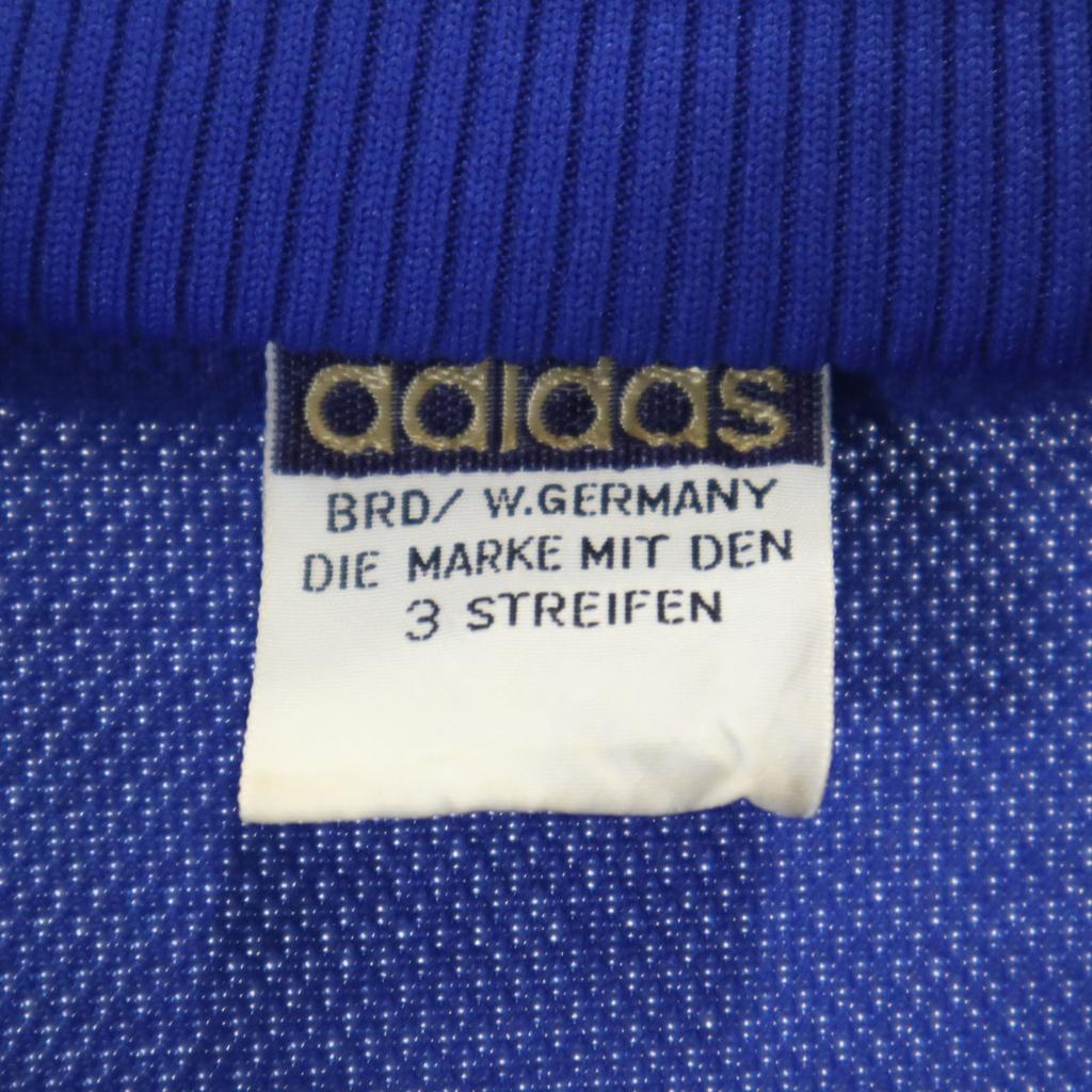 Adidas 70-е Винтаж Descente Западногерманская бирка Олимпийка S синий Мужской Б/У