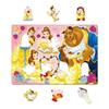 Tenyo Disney Princess Everyday Puzzle Antibacterial Includes Storage Ages 4 and Up Children's Puzzle, Belle's "Calm Life," 60-Piece Children's