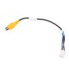 1PC RCA Reversing Rear View Cable Adaptor For Car Stereo Radio DVD Radio Monitor Cable Connector 10Pin Rear View Backup Camera