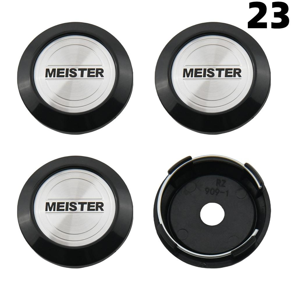 4PCS 64MM OD / 60MM ID Cap For Rims WORK EMOTION EQUIP MEISTER VS Emblem Wheel Center Cap Sport Car Logo Wheel Cover Hub caps
