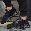 Work Safety Shoes For Men Fashion New Men Shoes Breathable Shoes Anti-Puncture Work Shoes Lightweight Protective Work Sneakers
