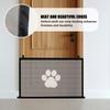 Mesh Dog Gate Retractable Pet Barrier Wide Pet Gate Folding Fence Net For Stairs Doorways Halls Kitchen