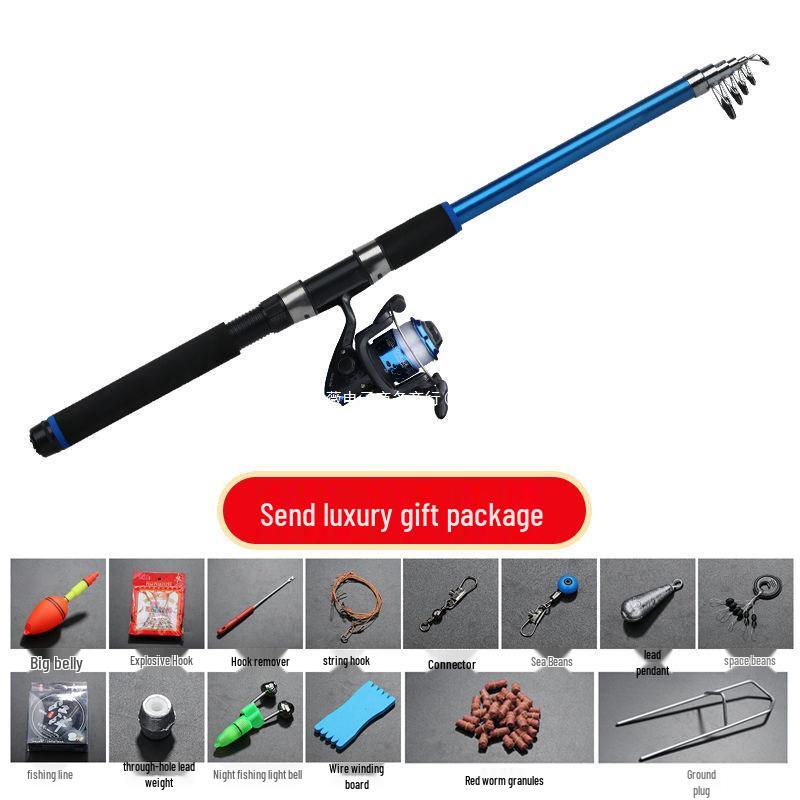 Полный набор для морской рыбалки: Спиннинговые, кастинговые и удилища для дальнего заброса с оснасткой
