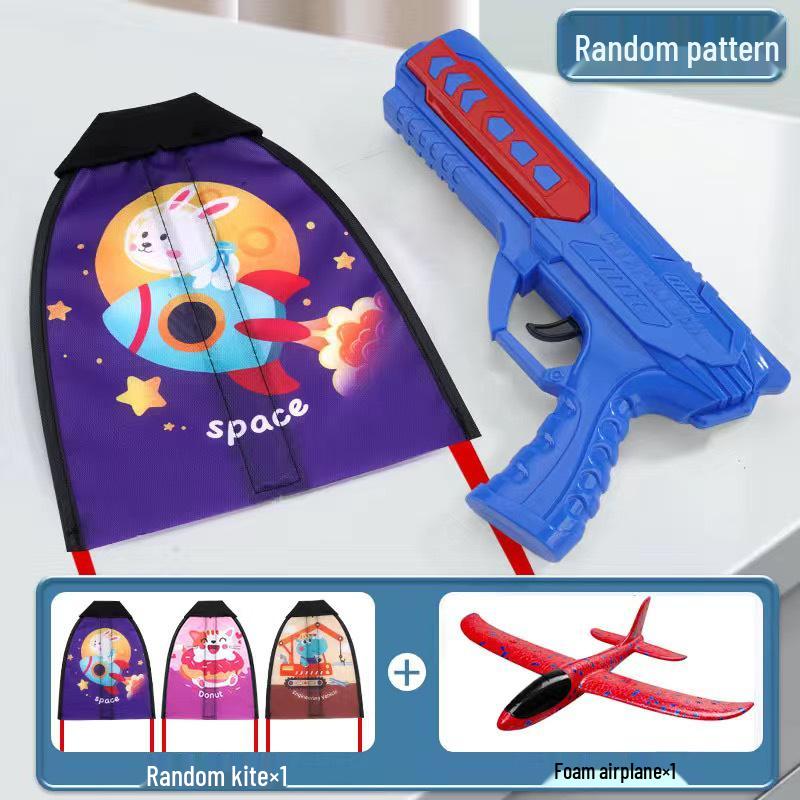 Popular Internet Star Catapult Airplane Toy - Foam Light Launcher for Boys and Girls