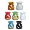 Ceramic Wax Melt Warmer Essential Fragrance Oil Diffuser Small Tea Light Candle Holder Desk Incense Aroma Burner for Home Bedroom Decor