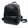 Women'S Leather Backpack First Layer Cowhide Women'S Backpack Trendy Fashion Versatile Black Women'S Bag