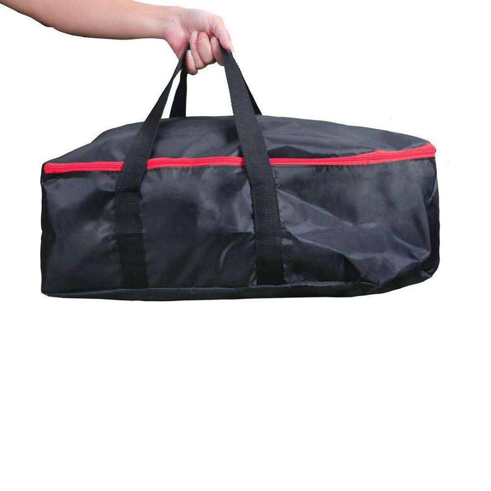 Double Zippers Fishing Boat Storage Bag Waterproof Bait Boat Handbag Tackle Bag