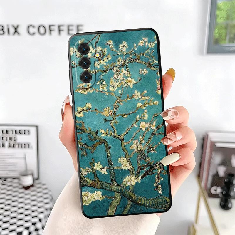 Эстетика масляной живописи Ван Гога Мягкий чехол для телефона для Samsung A17 A37 A57 A16 A26 A36 A56 A15 A25 A35 A55 A14 A24 A34 A54 A13 A23