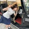 8073 #Специальный 92 хлопок 8 эластана Корейское сладкое кружево Белая женская футболка с коротким рукавом Женская летняя