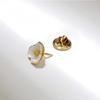 Small Flower Brooch, Exquisite Shirt Collar Anti-glare Buckle, Fixed Clothes Pin