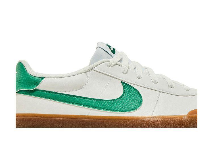 Nike Court Shot White Gum Medium Brown Malachite