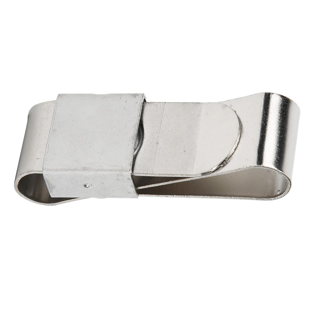 Держатель для мела для бильярдного шара из нержавеющей стали, с сильным магнитом, компактный, портативный, профессиональный снукерный зажим, аксессуар