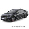 1:24 Металлические Литые Модели Автомобилей RS7 A6L Игрушки с Механизмом Оттяжки Колесо Рулевое Управление Миниатюрная Модель Автомобиля для Мальчиков Декорация Подарки