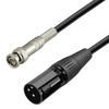 Waveman Переходник BNC на XLR 1 м BNC на XLR 6N OFC Бескислородная медь Совместим с микрофонным усилителем, динамиком
