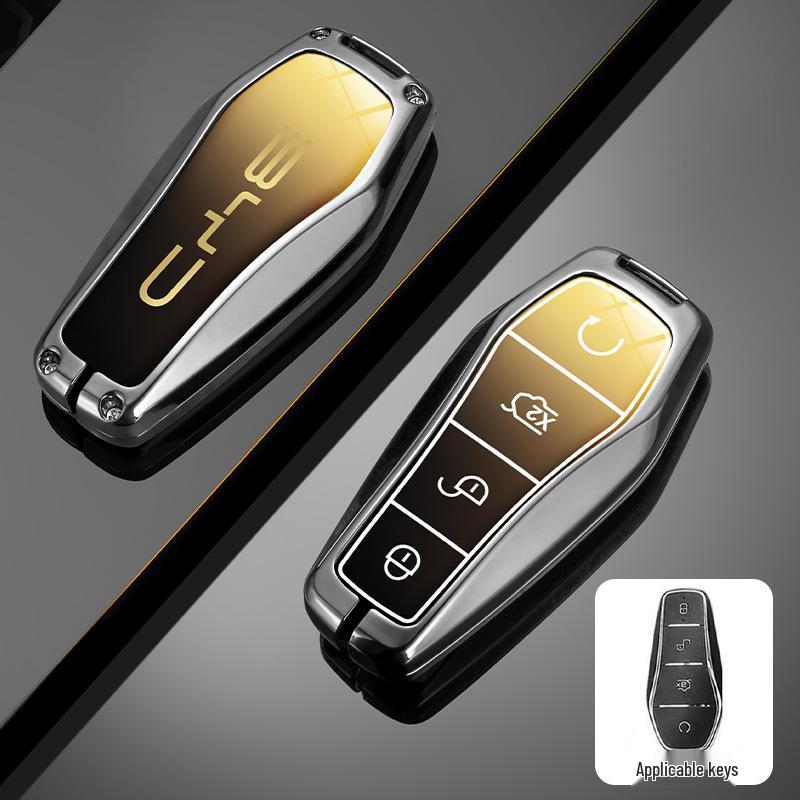 BYD Dolphin 22-24 Key Case: Compatible with Han, Song Plus, Tang DMI, Qin Pro, Yuan E2