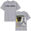 2025 Summer Rapper Vybz Kartel Album Graphic Mens Hip Hop Gothic Short Sleeve TShirt Retro 100 Pure Cotton Printed Tshirt