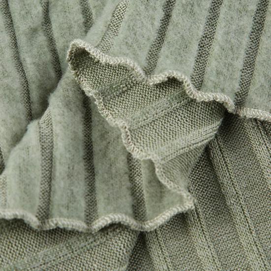 Women Tops V-Neck Lace Stitching Long Sleeve Irregular Hem Pullover Tops Solid Color Ribbed